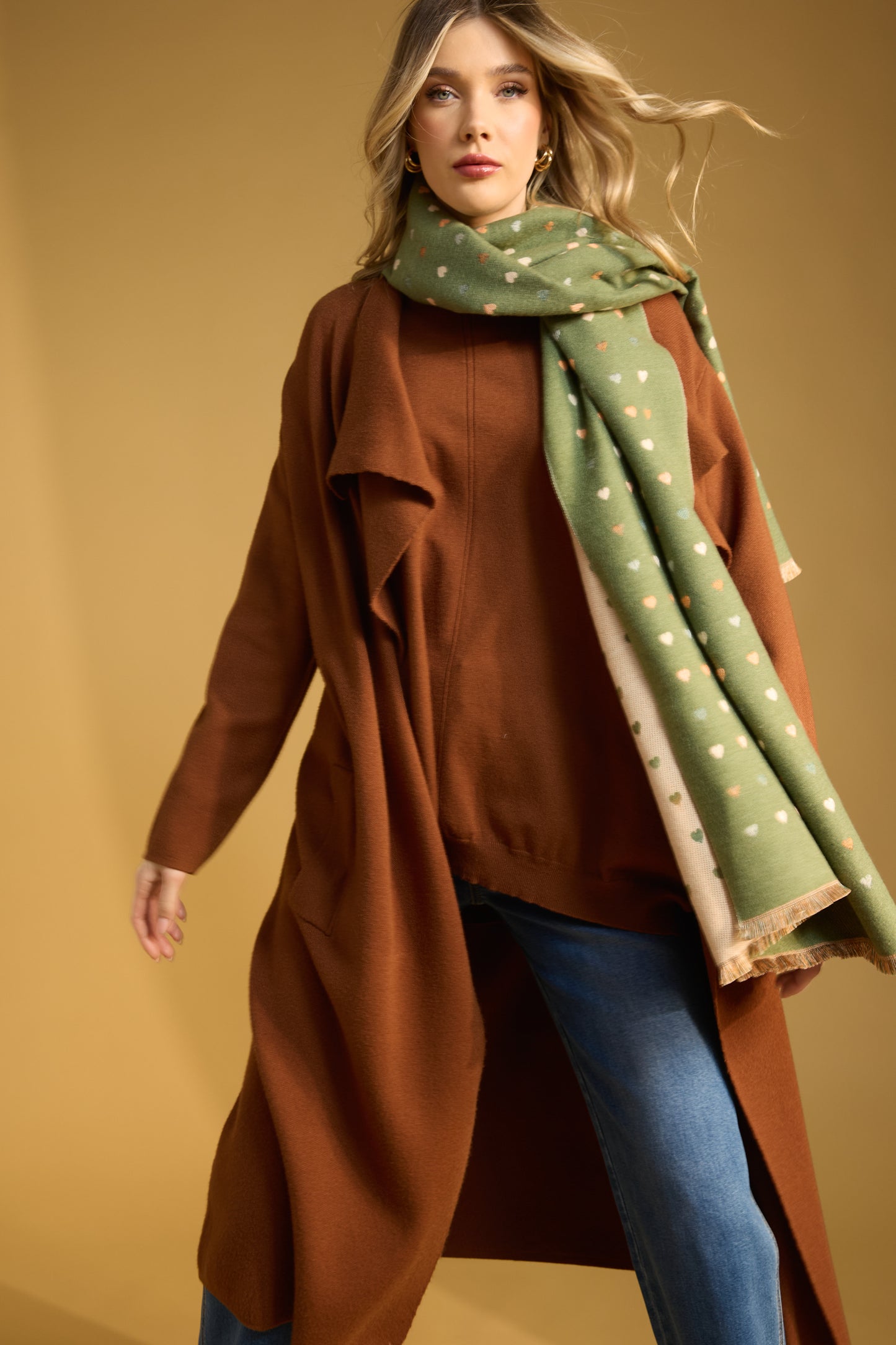 Cairo Scarf - Khaki