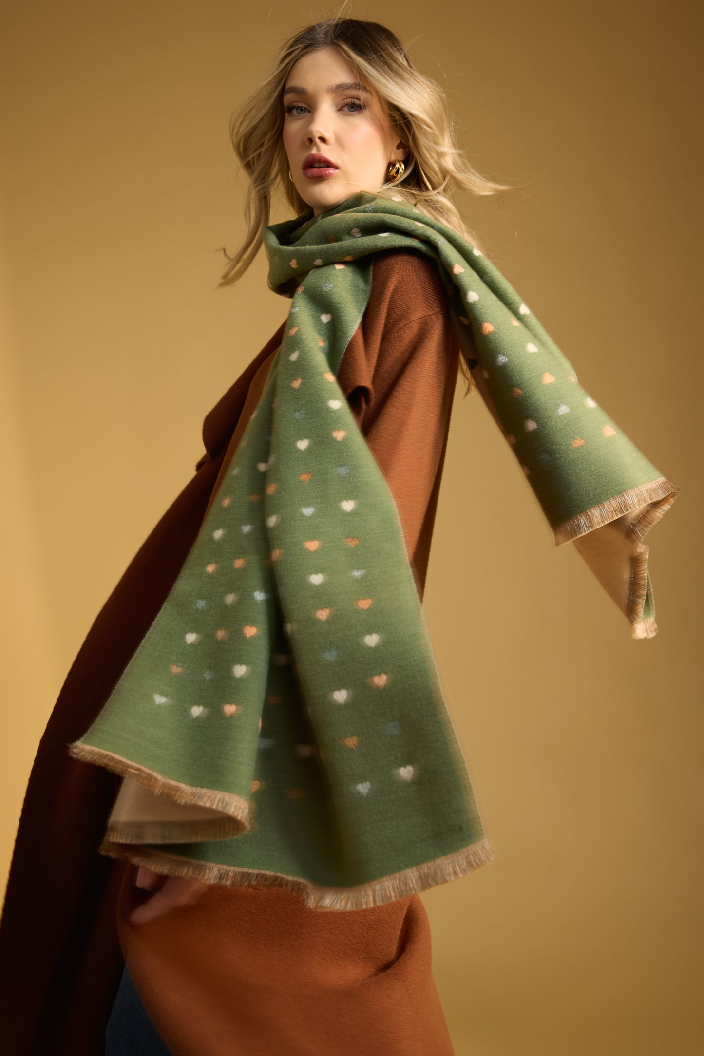 Cairo Scarf - Khaki
