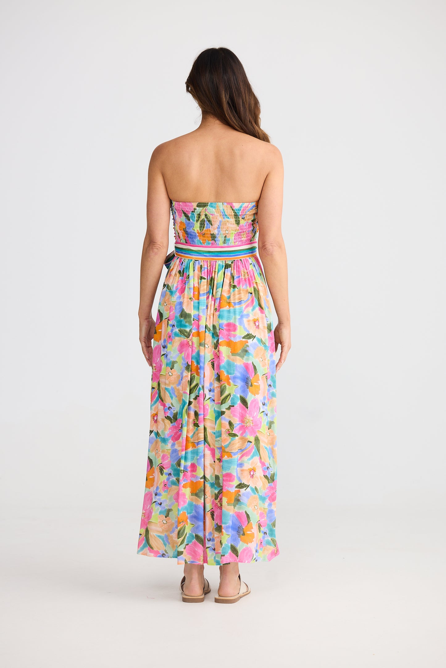 Avalon Dress- Electric Bloom