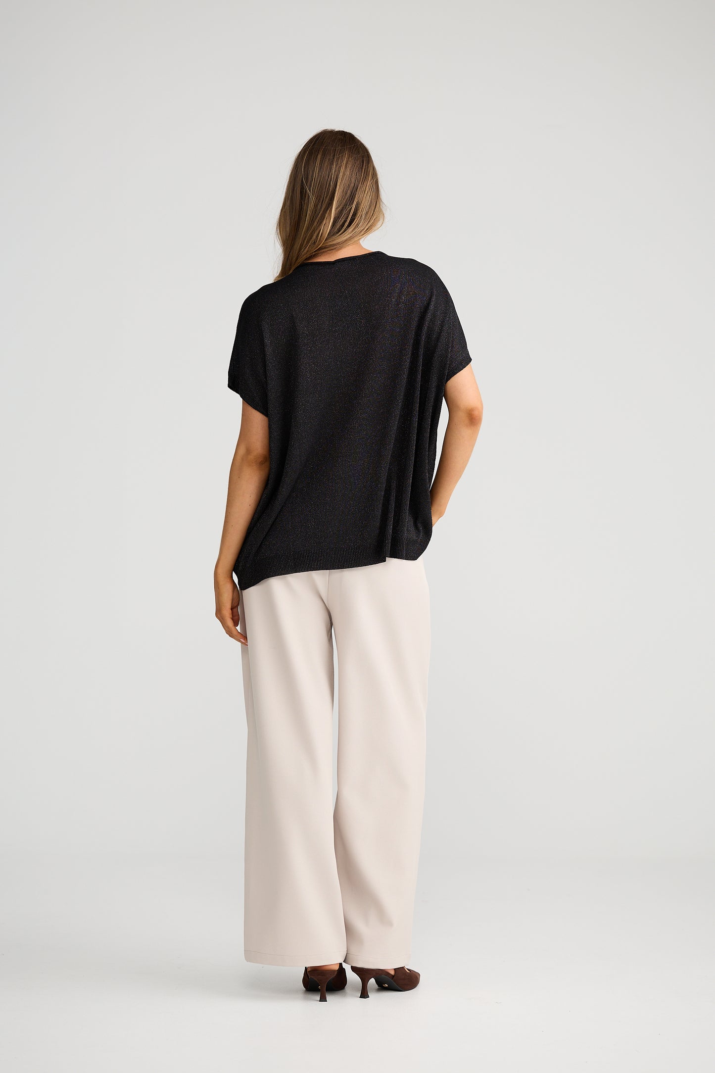 Radiance Knit Top - Black