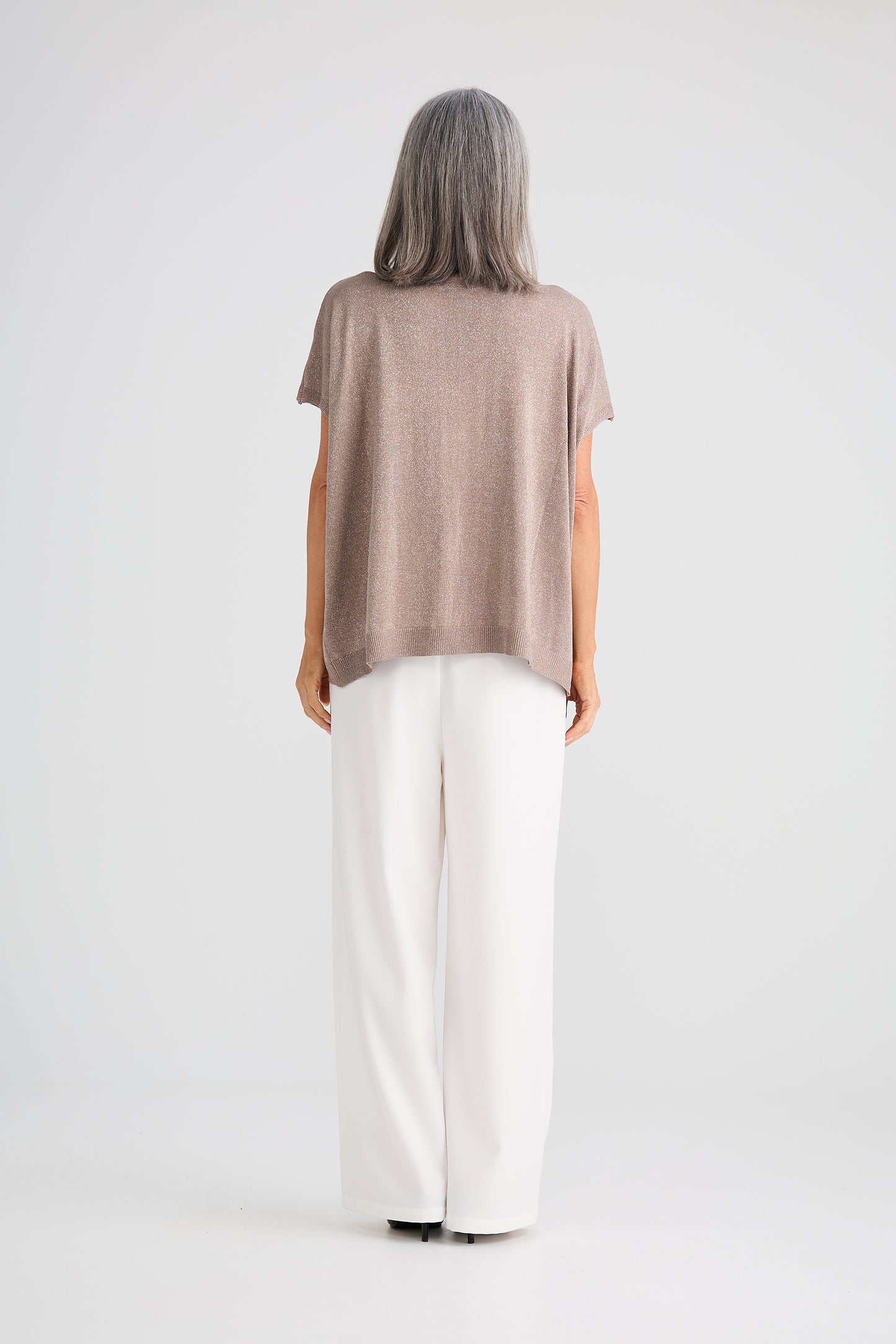 Radiance Knit Top - Champagne