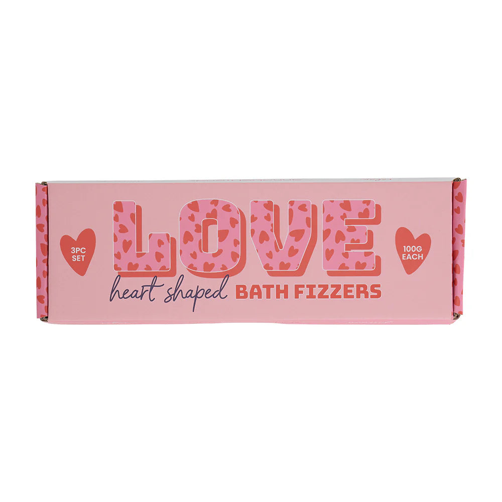 Bath Fizzers - Love Heart Set