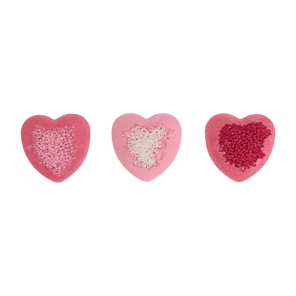 Bath Fizzers - Love Heart Set