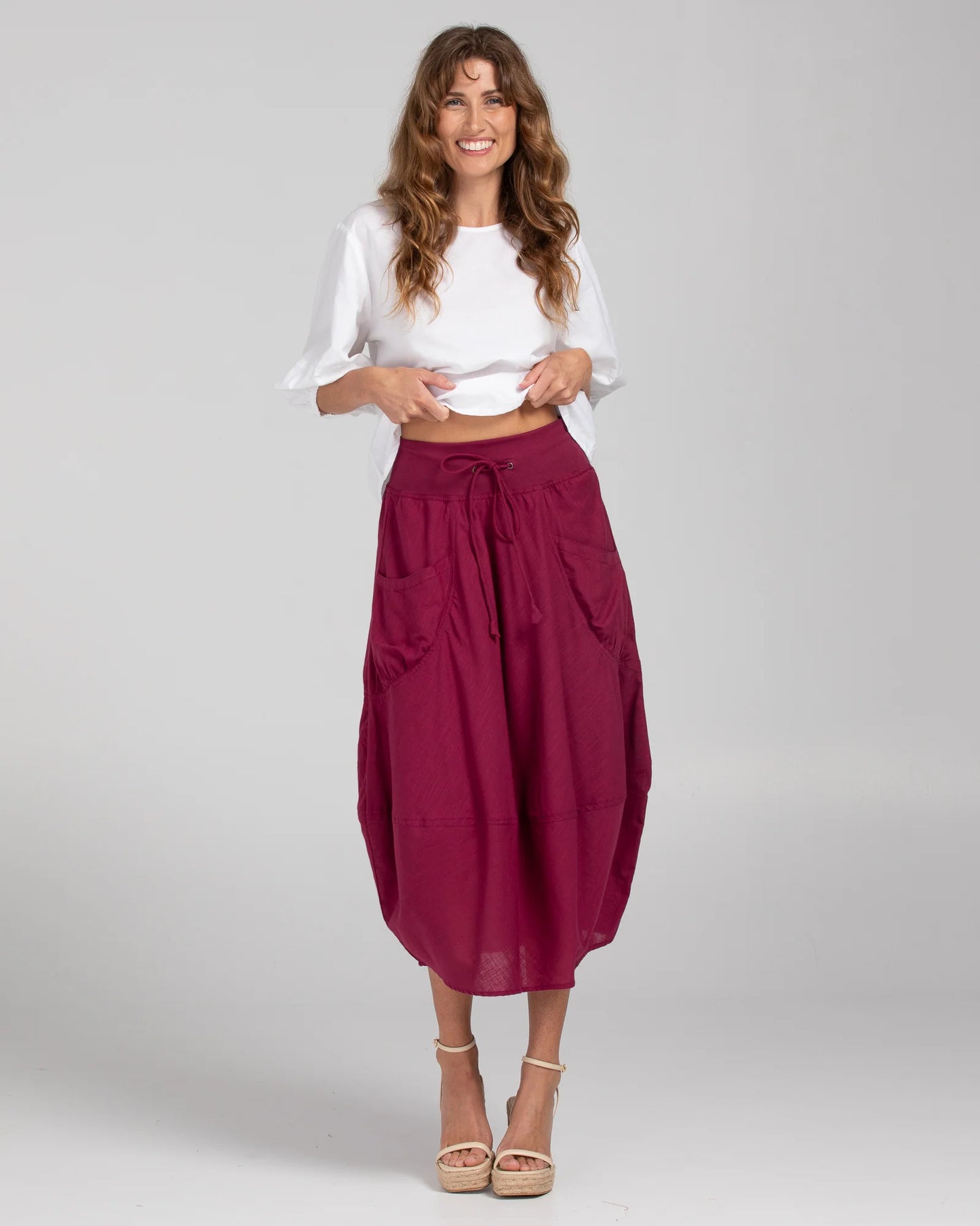 Guru Skirt - Magenta