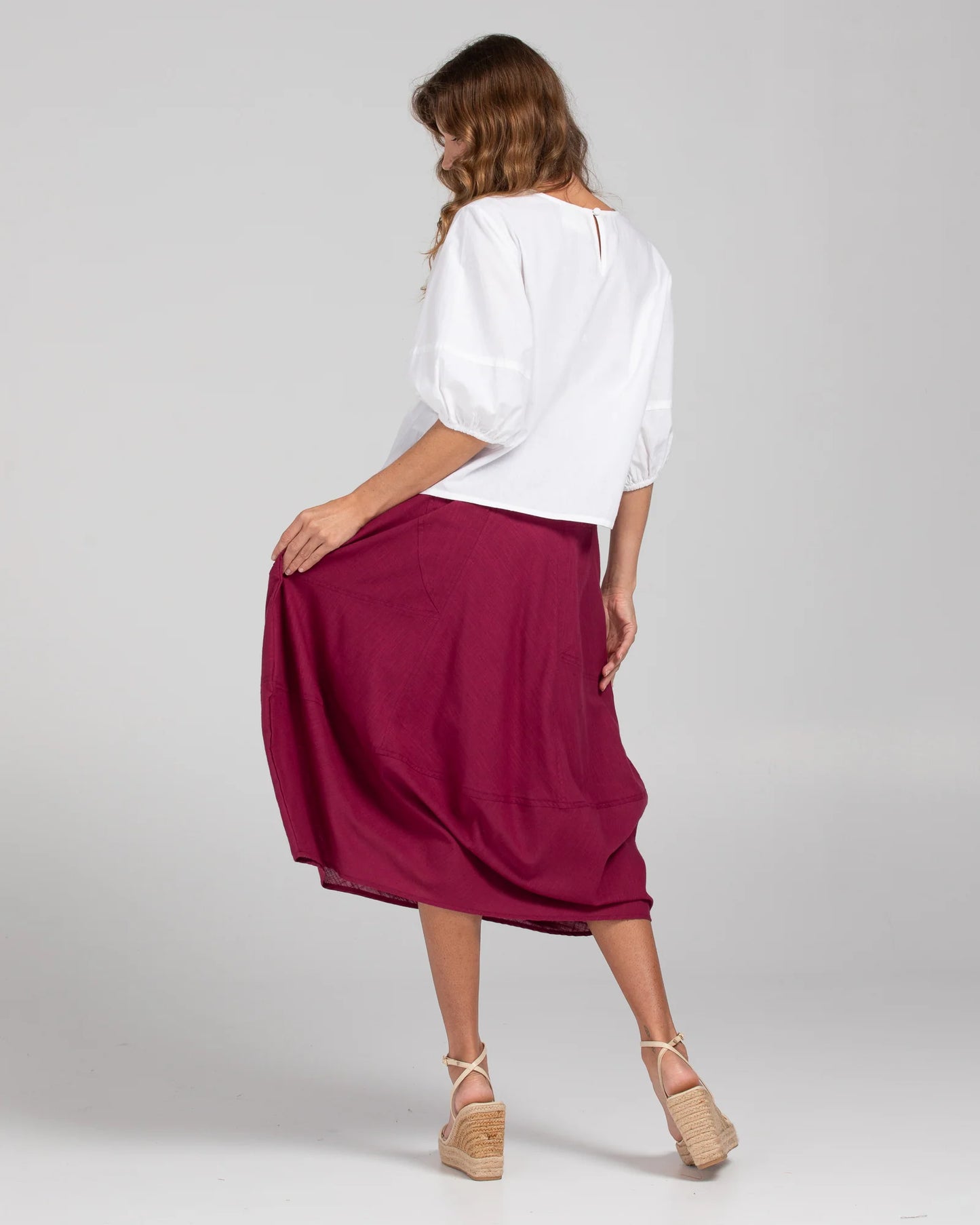 Guru Skirt - Magenta