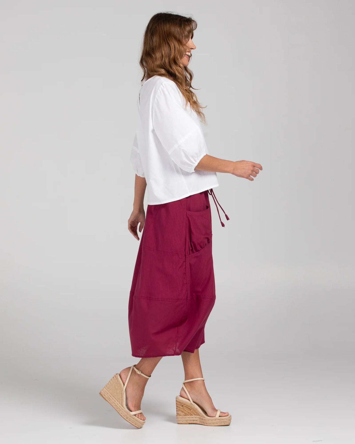 Guru Skirt - Magenta