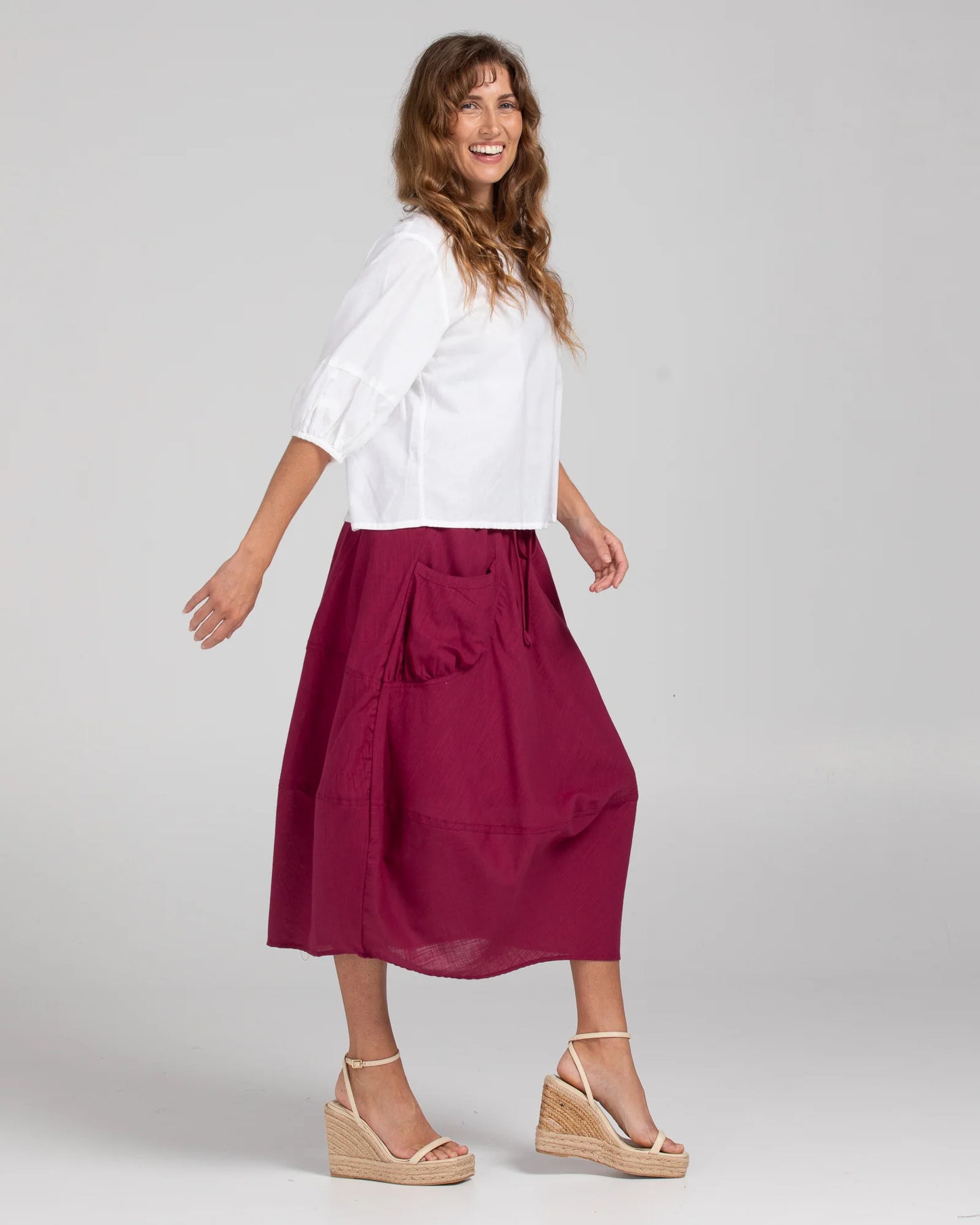 Guru Skirt - Magenta