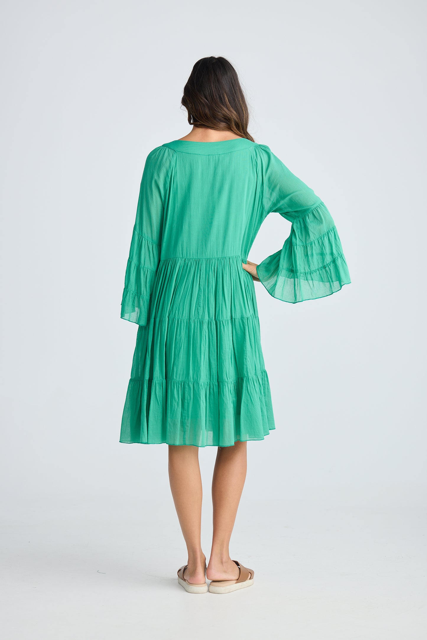 Jamaica Dress - Jade Green