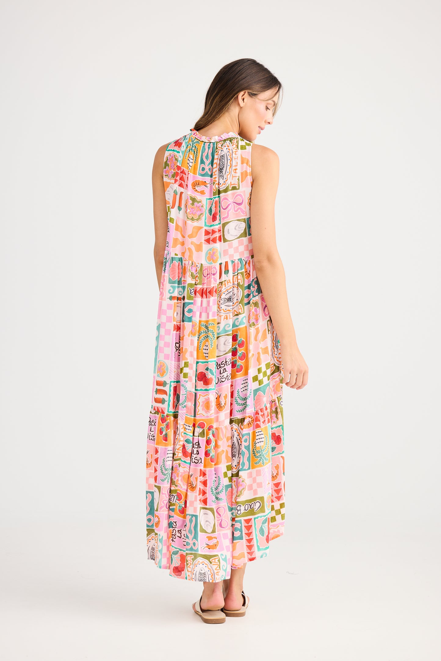 Margot Dress - Sardinia Summer