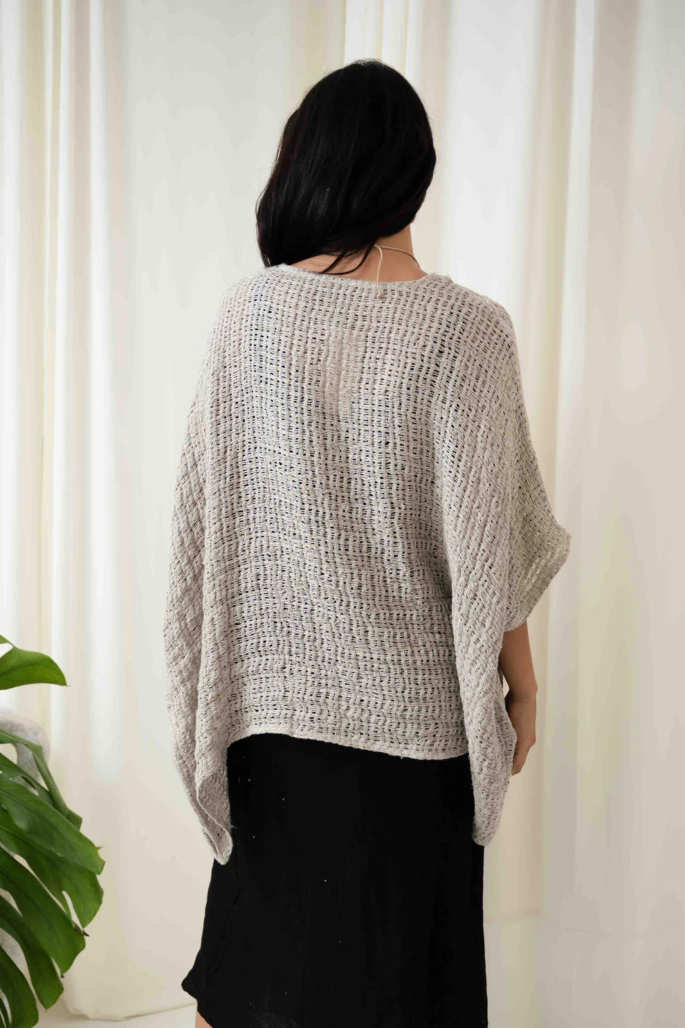 Carlos Oversized Top - Natural