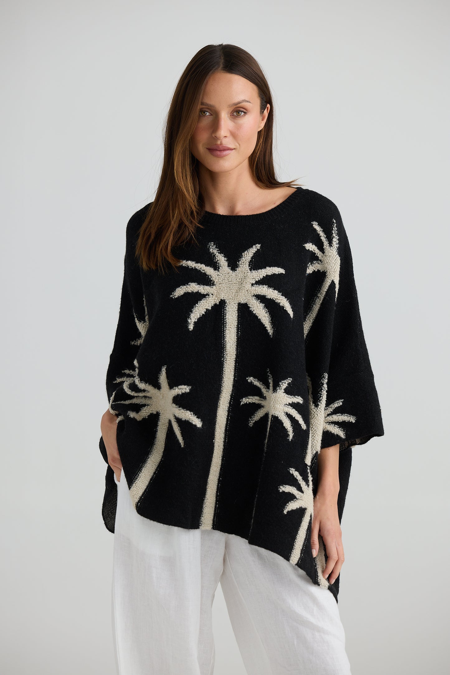Palm Cove Knit - Black