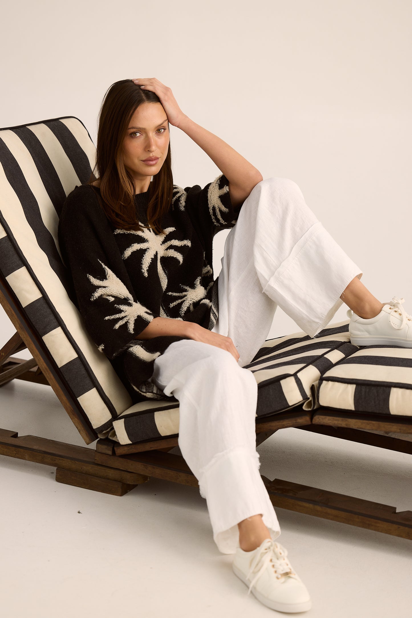 Palm Cove Knit - Black