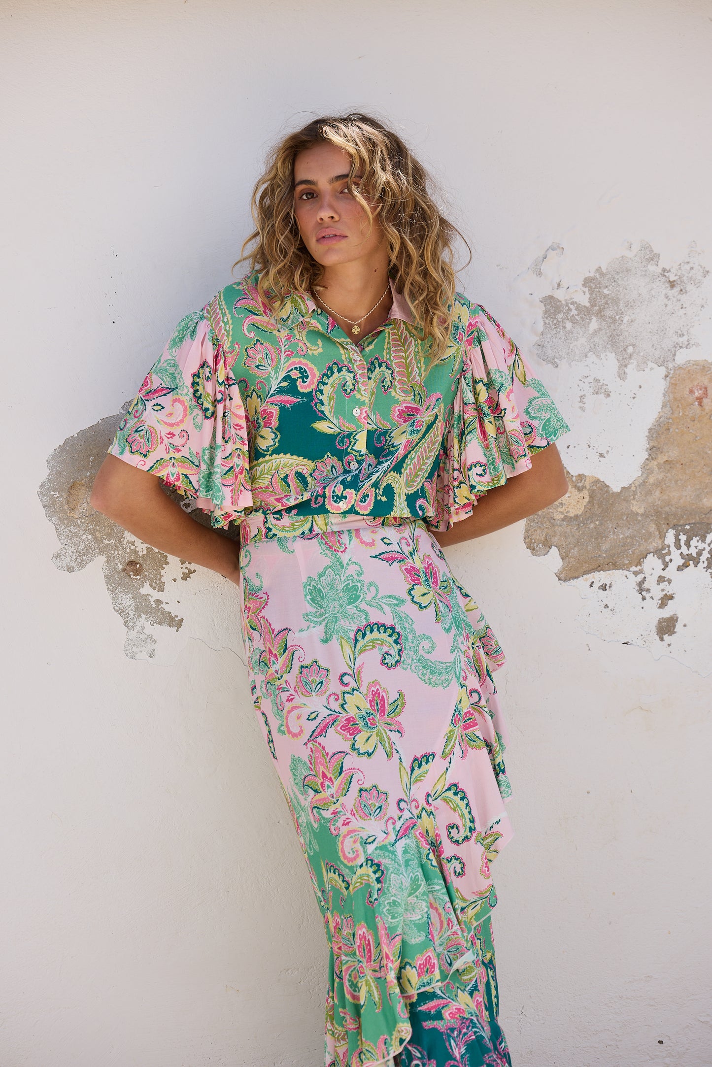 Rosa Shirt - Paisley Dream