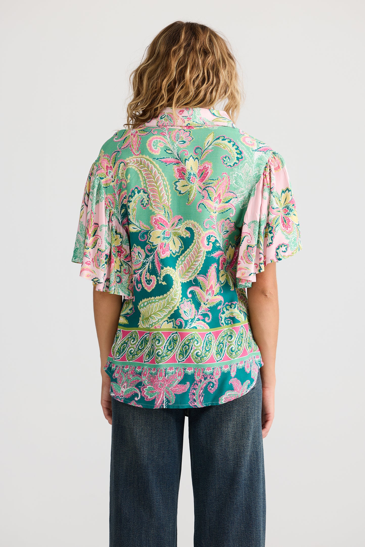 Rosa Shirt - Paisley Dream