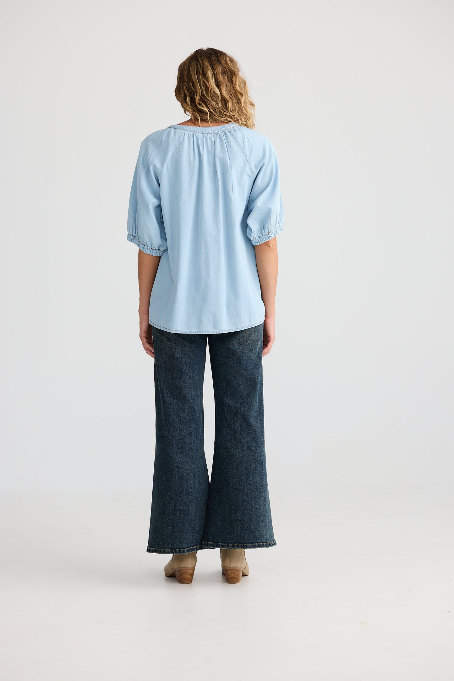 Rodeo Top - Light Denim