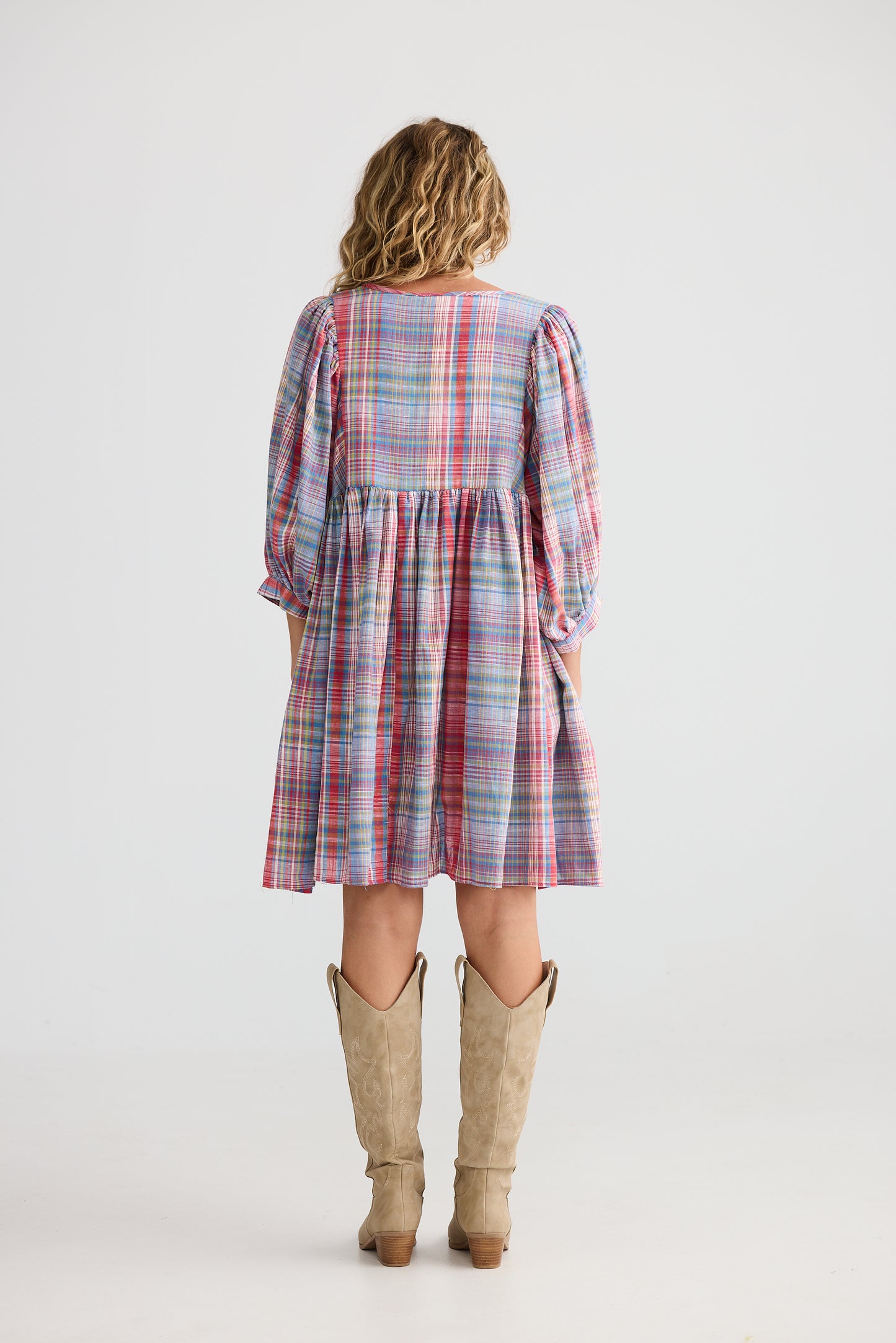 Winnie Mini Dress - Picnic Check