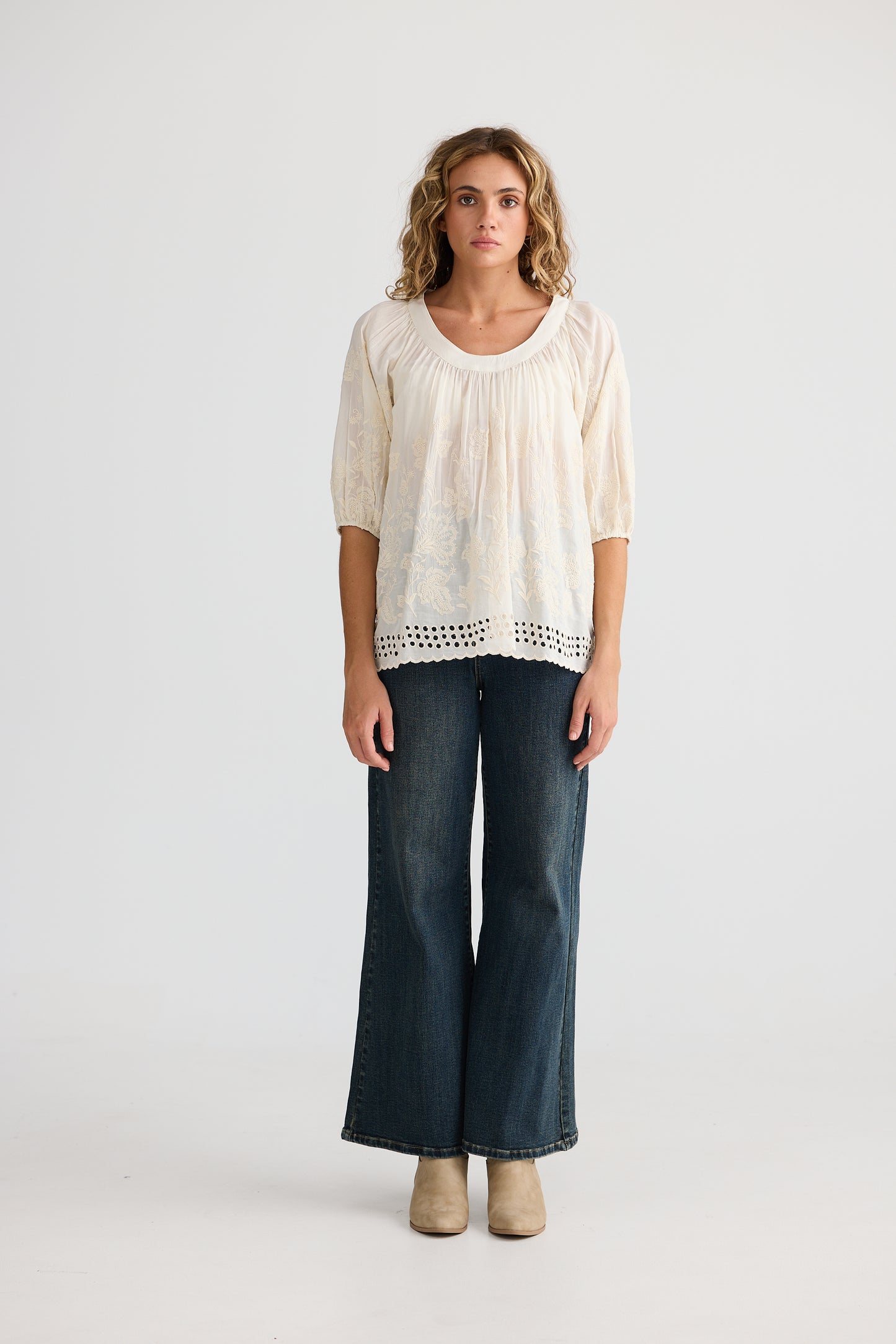 Goddess Top - Off White