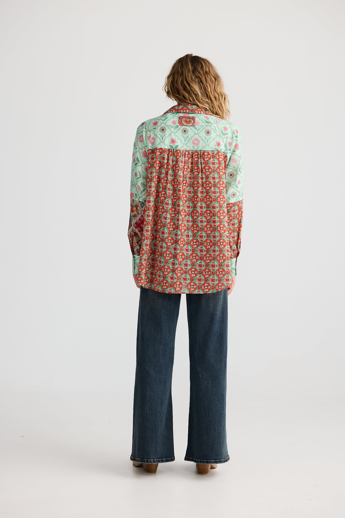 Firelight Shirt - Flora Mosaic