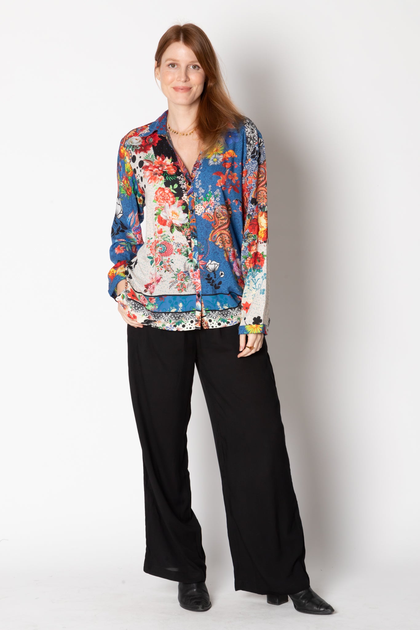 Jacinta Shirt - Ocean
