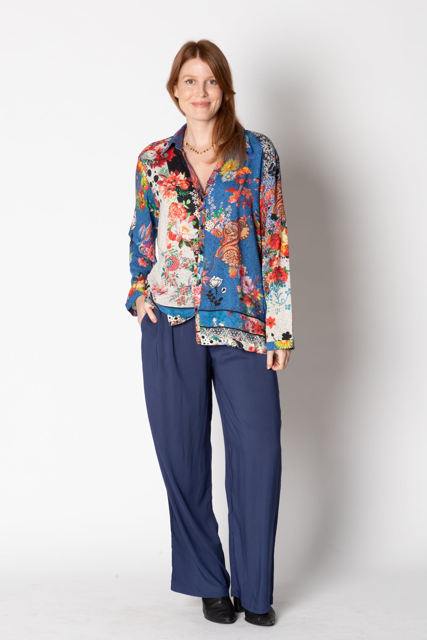 Jacinta Shirt - Ocean