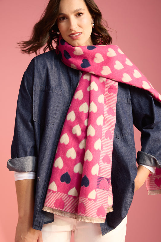Delphi Scarf - Pink