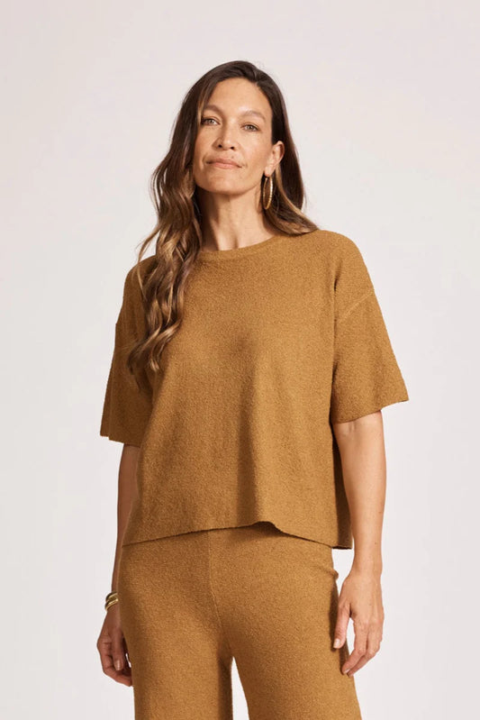 Alcazar Knit Top - Maple
