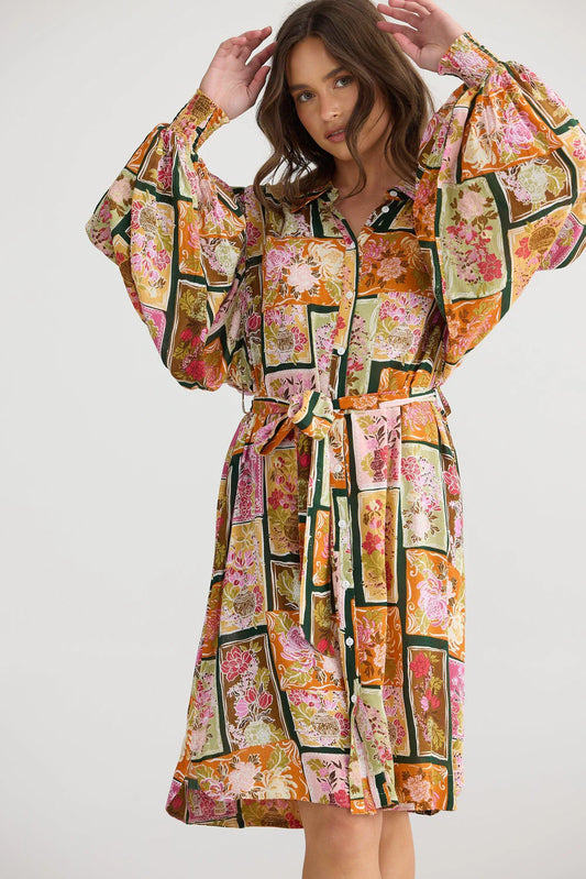 Annabelle Dress - Postcard Petals