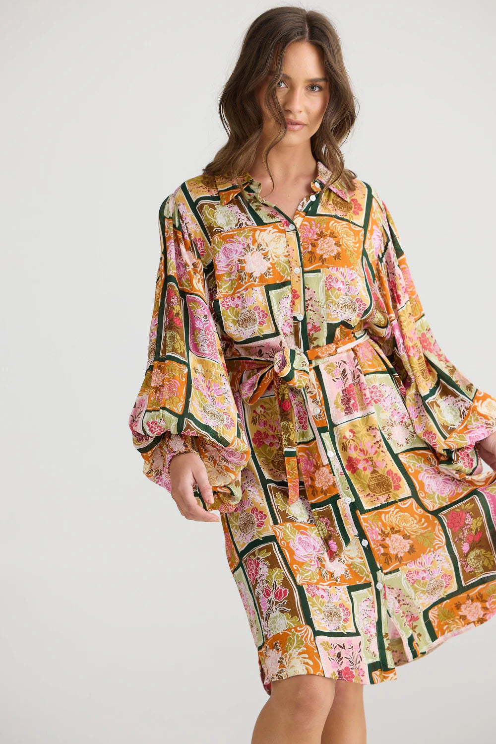 Annabelle Dress - Postcard Petals