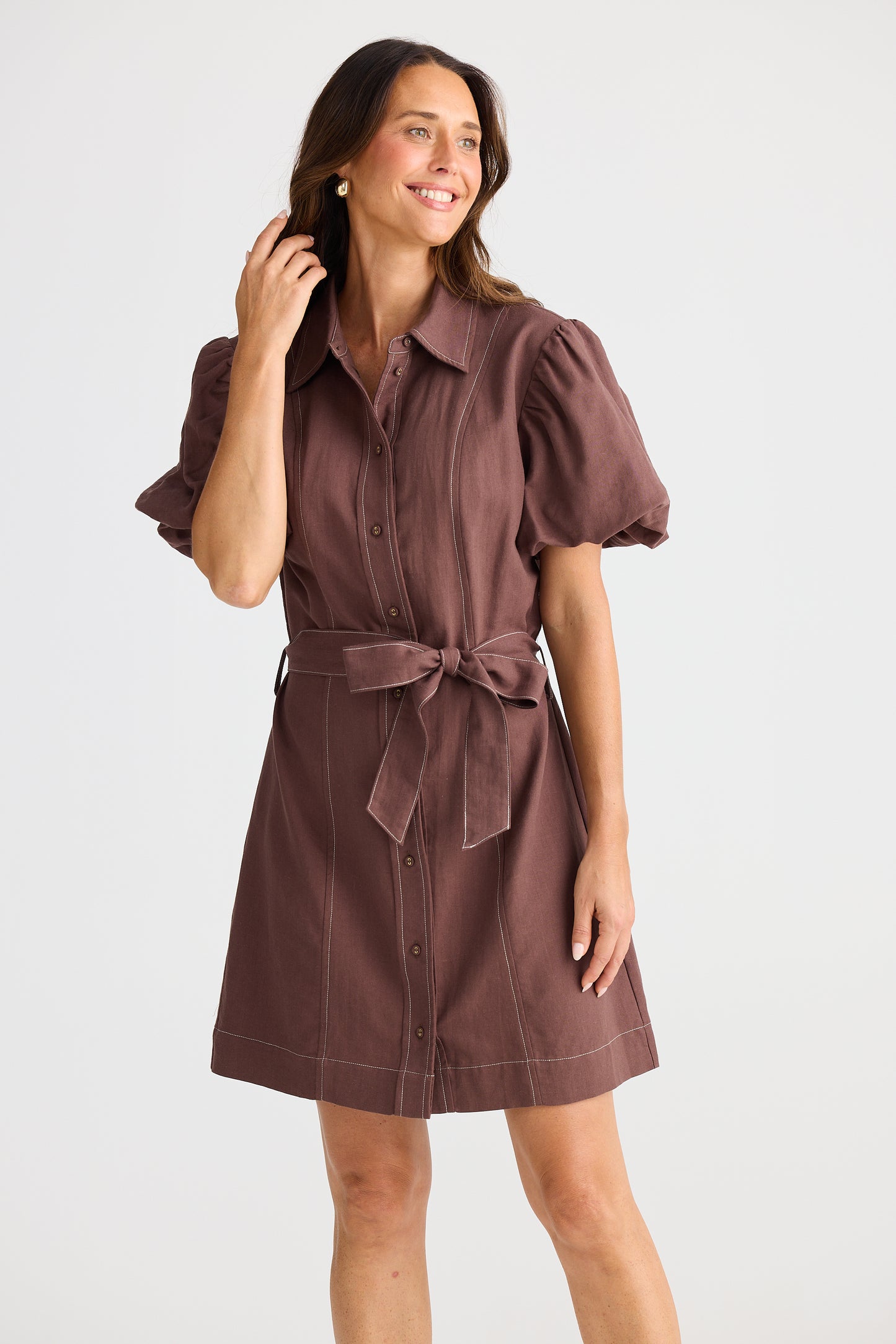Lenni Dress- Chocolate