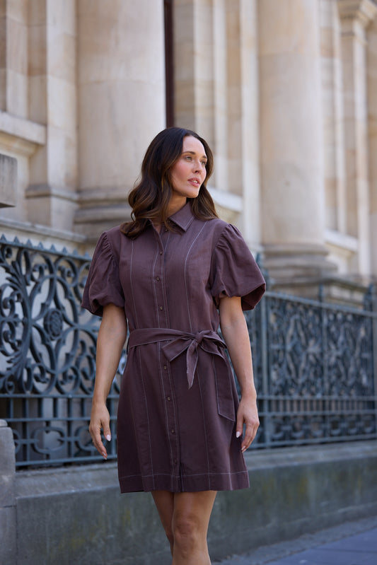 Lenni Dress- Chocolate
