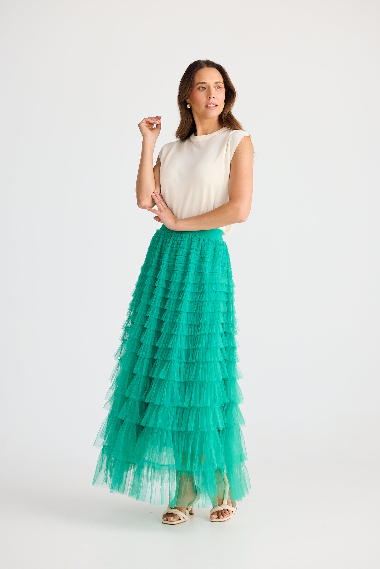 Chance Skirt- Jade Tulle