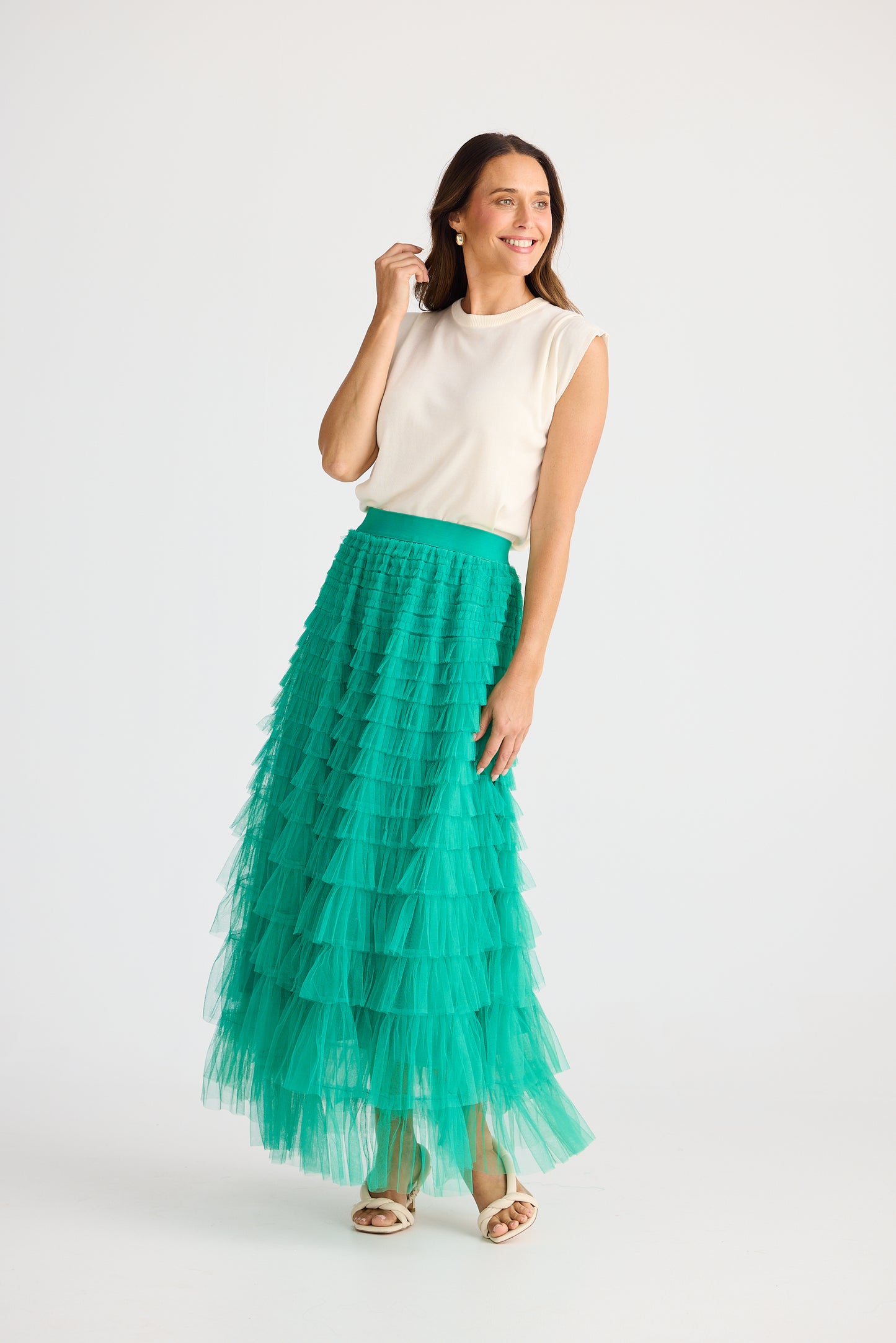 Chance Skirt- Jade Tulle