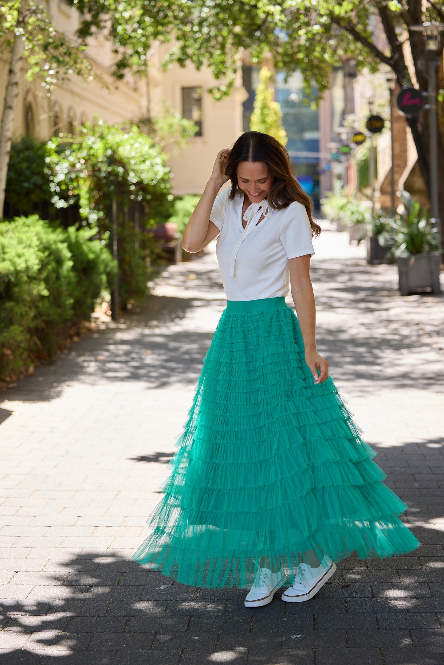 Chance Skirt- Jade Tulle