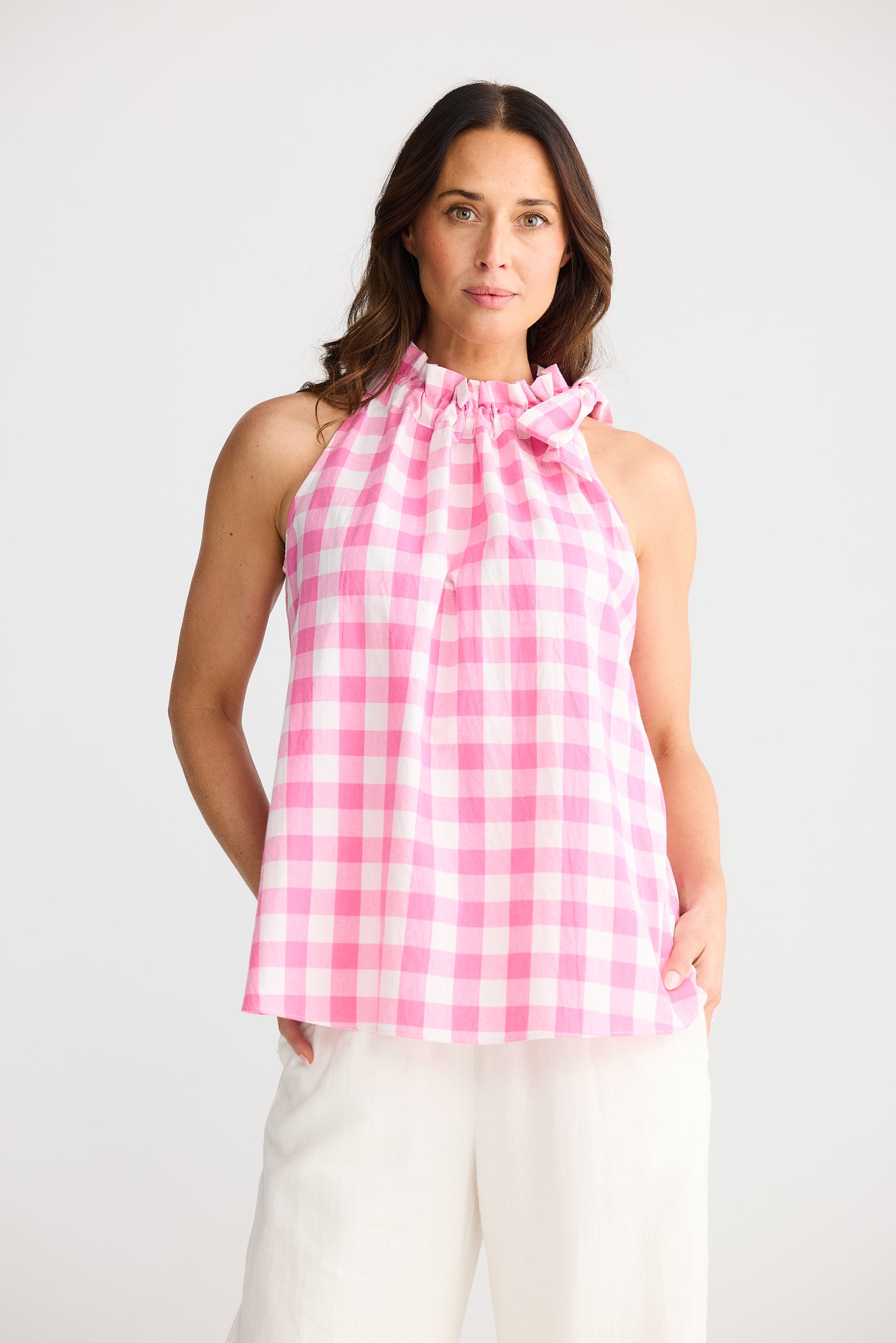 Soul Top - Pink Gingham