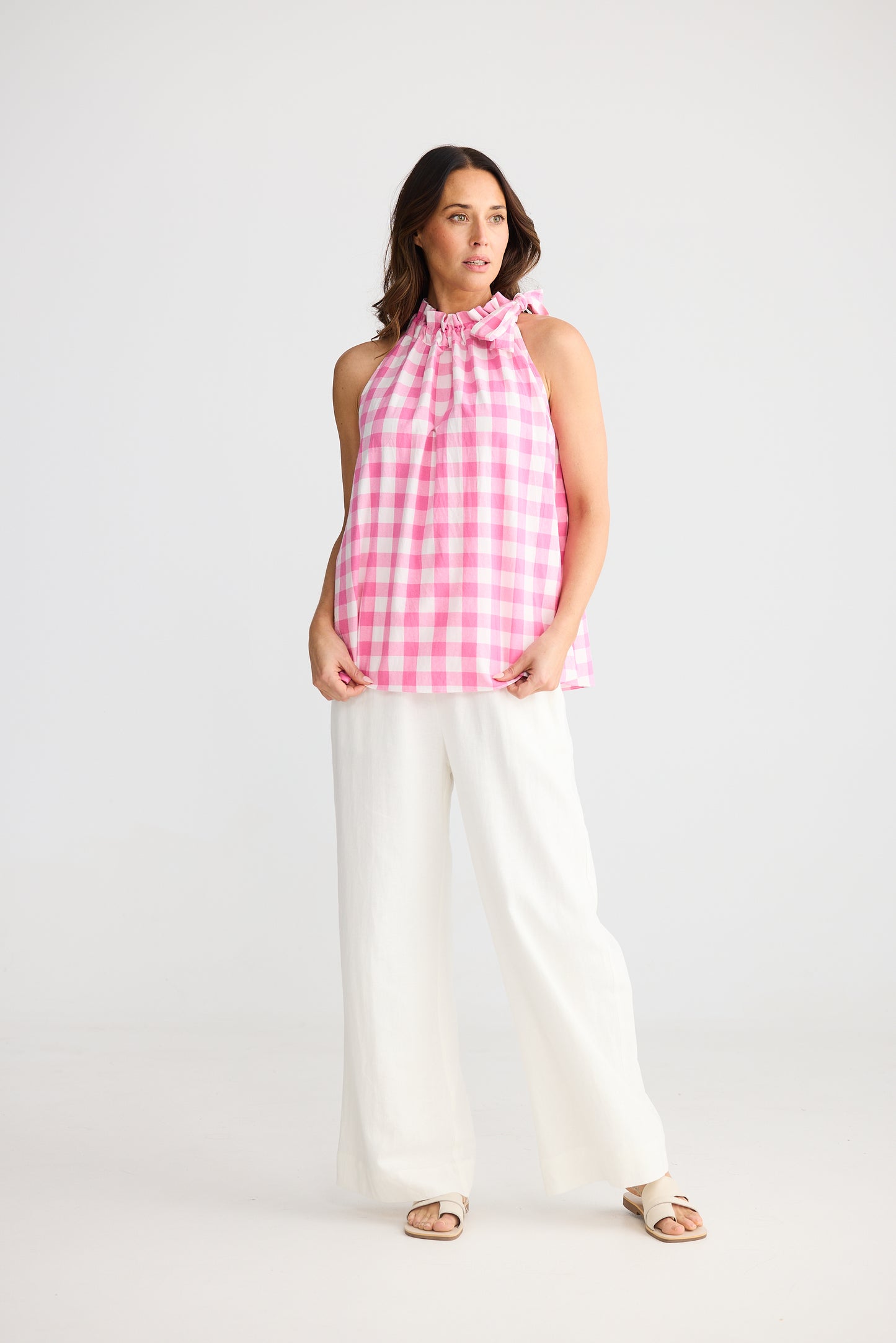 Soul Top - Pink Gingham