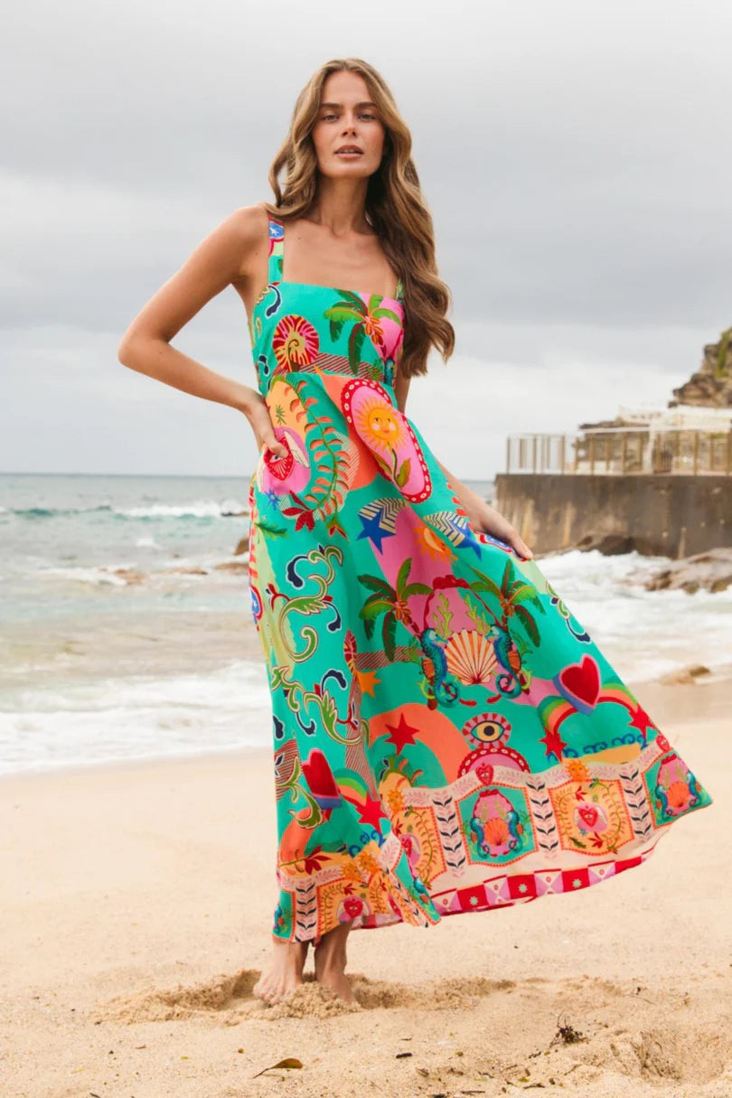Carnival Maxi Dress - Carnival Crush