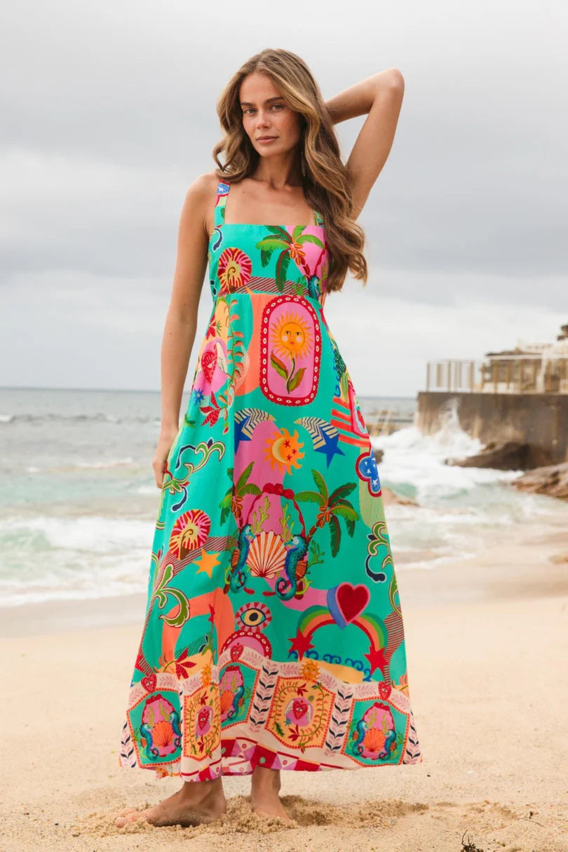 Carnival Maxi Dress - Carnival Crush