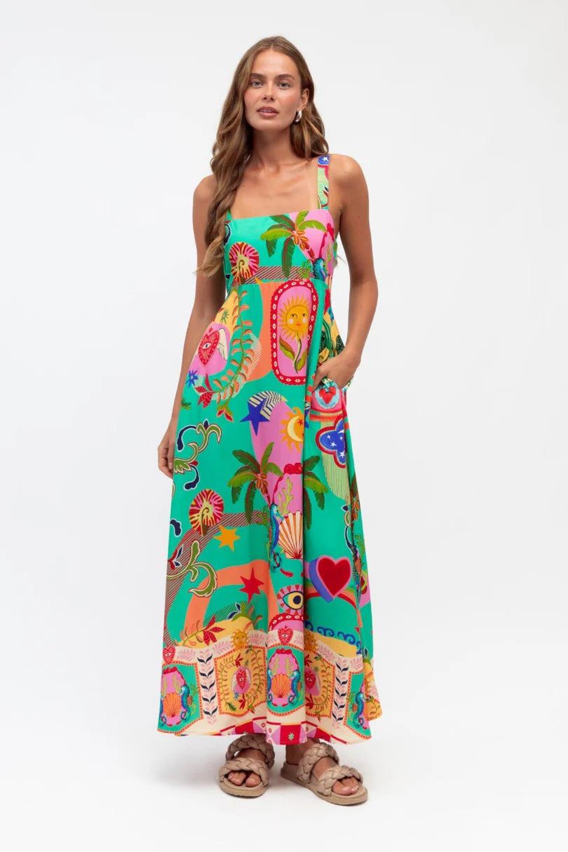 Carnival Maxi Dress - Carnival Crush