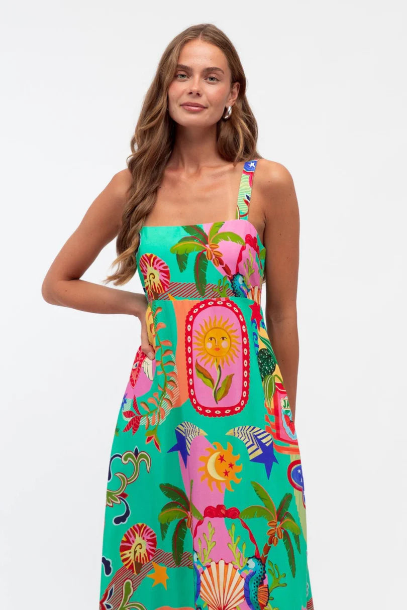 Carnival Maxi Dress - Carnival Crush