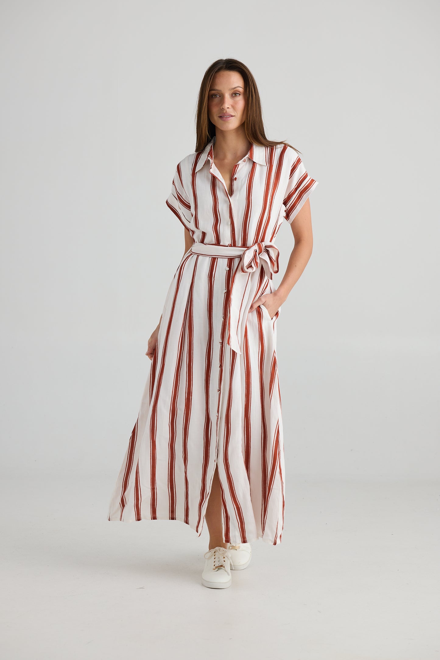 Cordelia Dress - Drifter Stripe