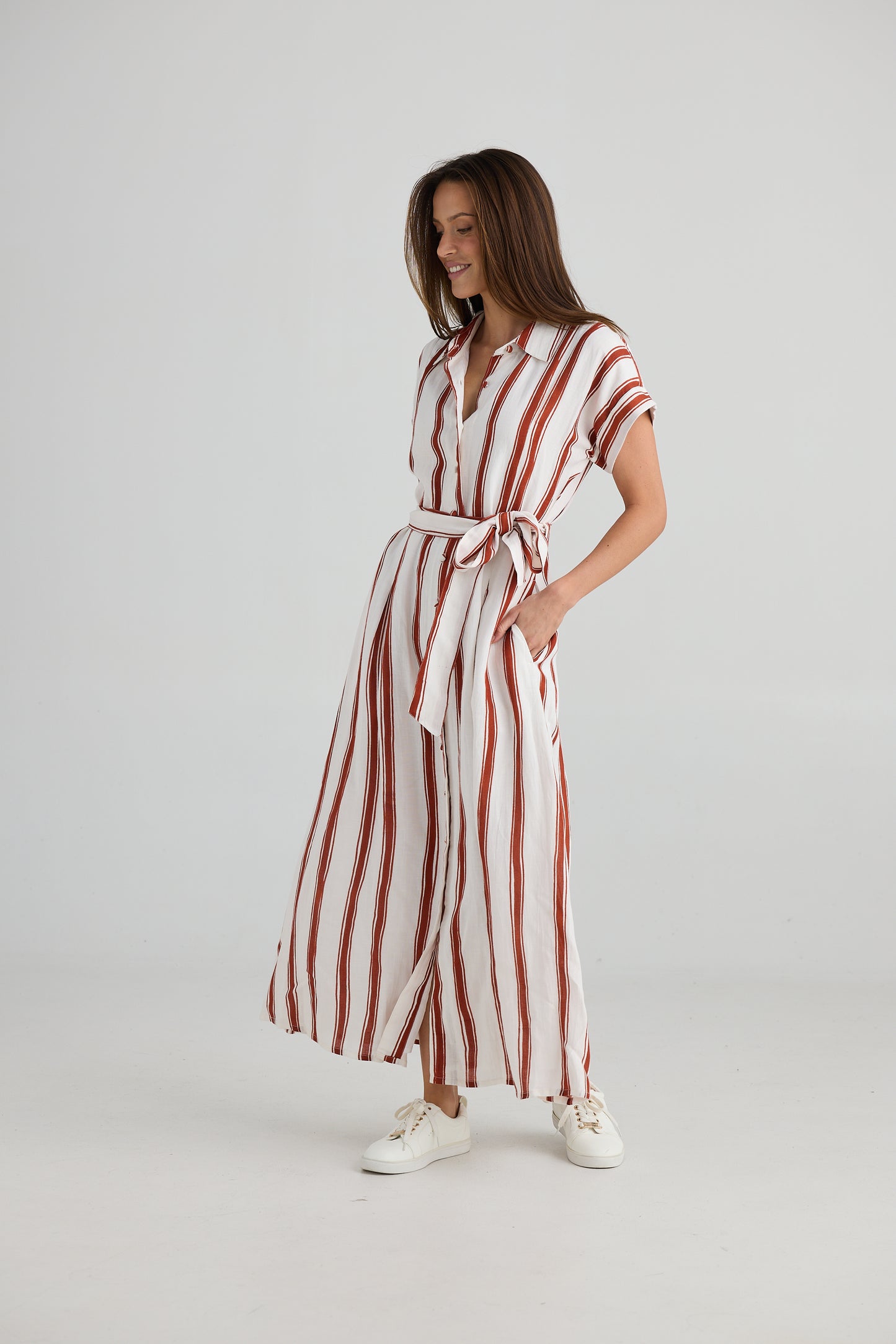 Cordelia Dress - Drifter Stripe