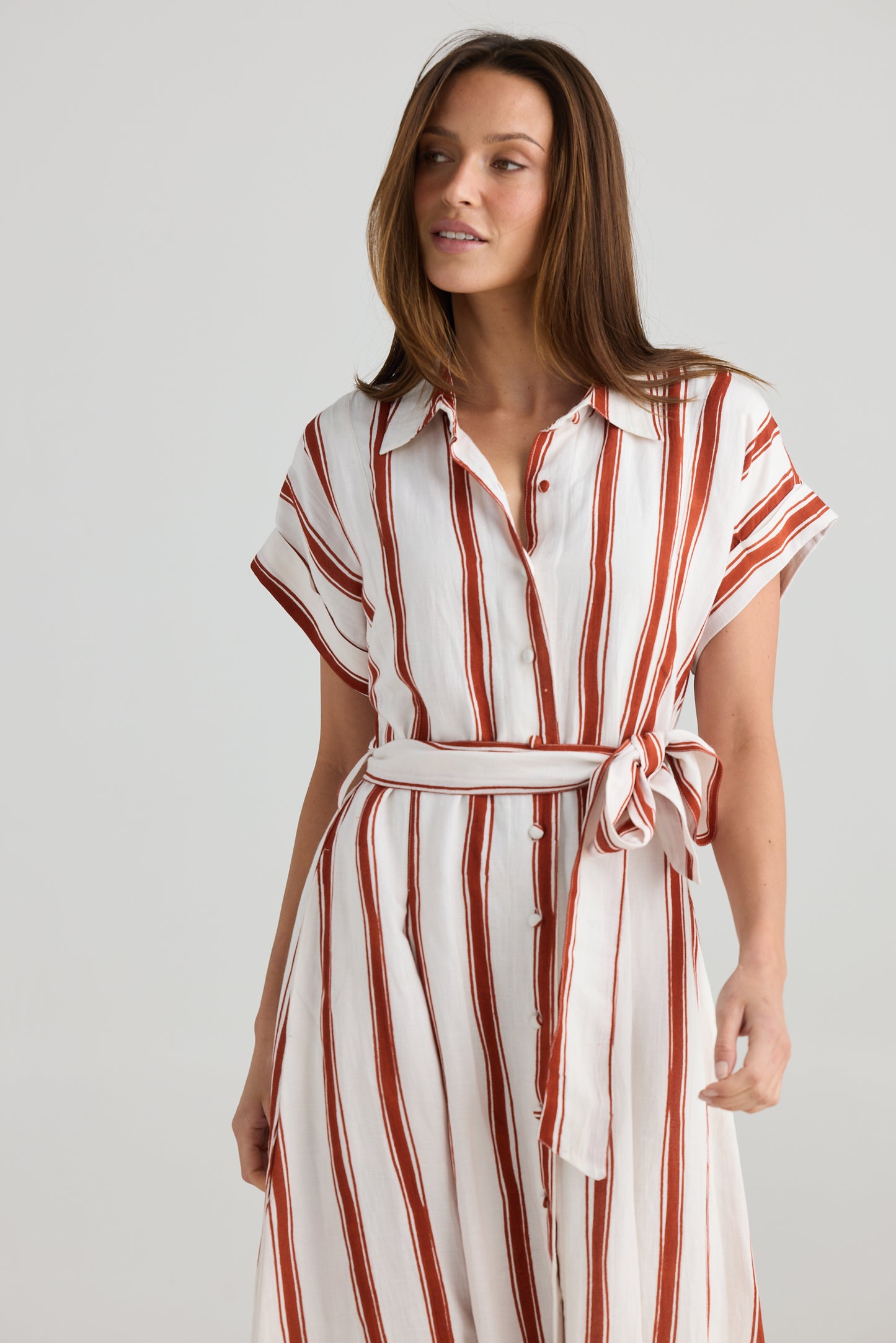 Cordelia Dress - Drifter Stripe