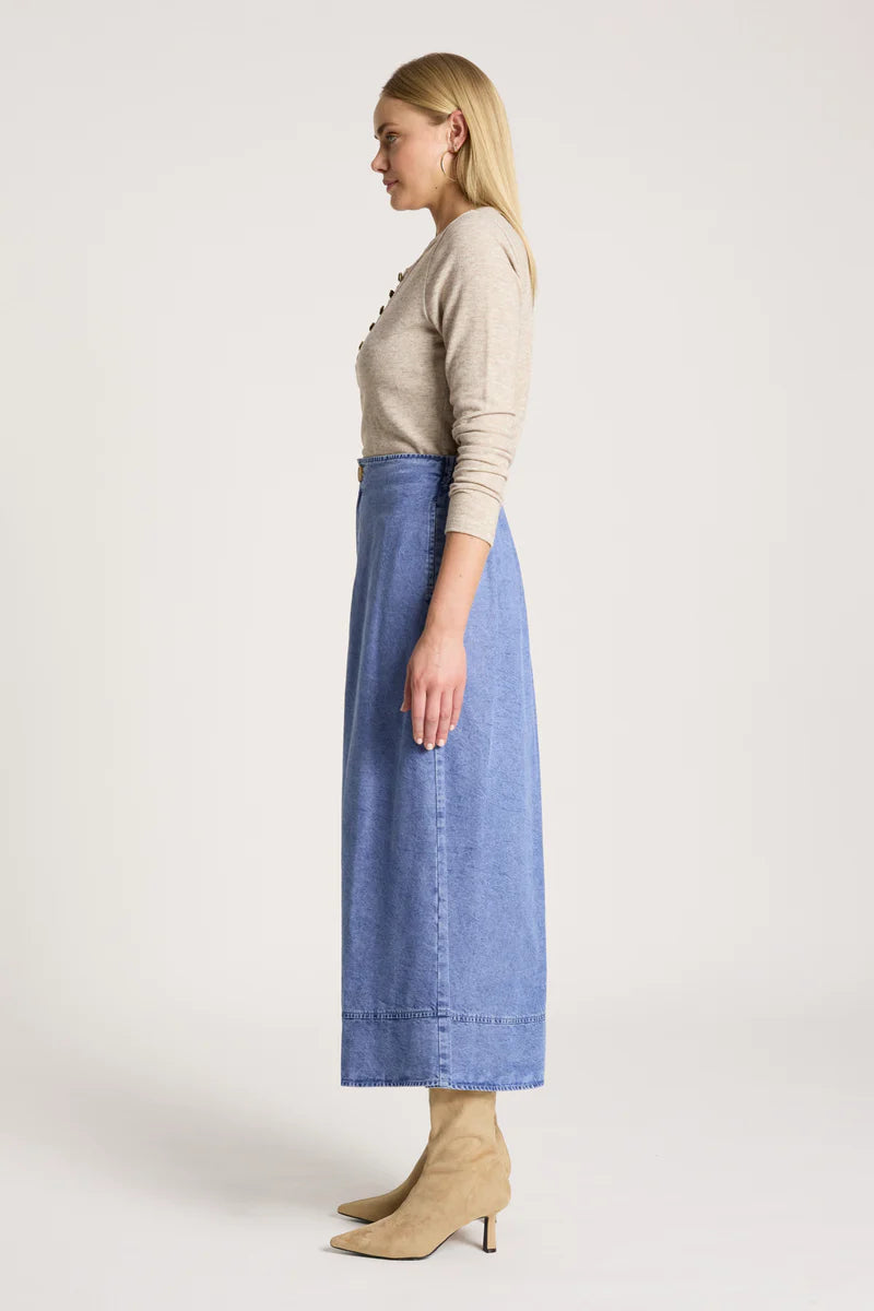 Bodhi Denim Skirt - Denim