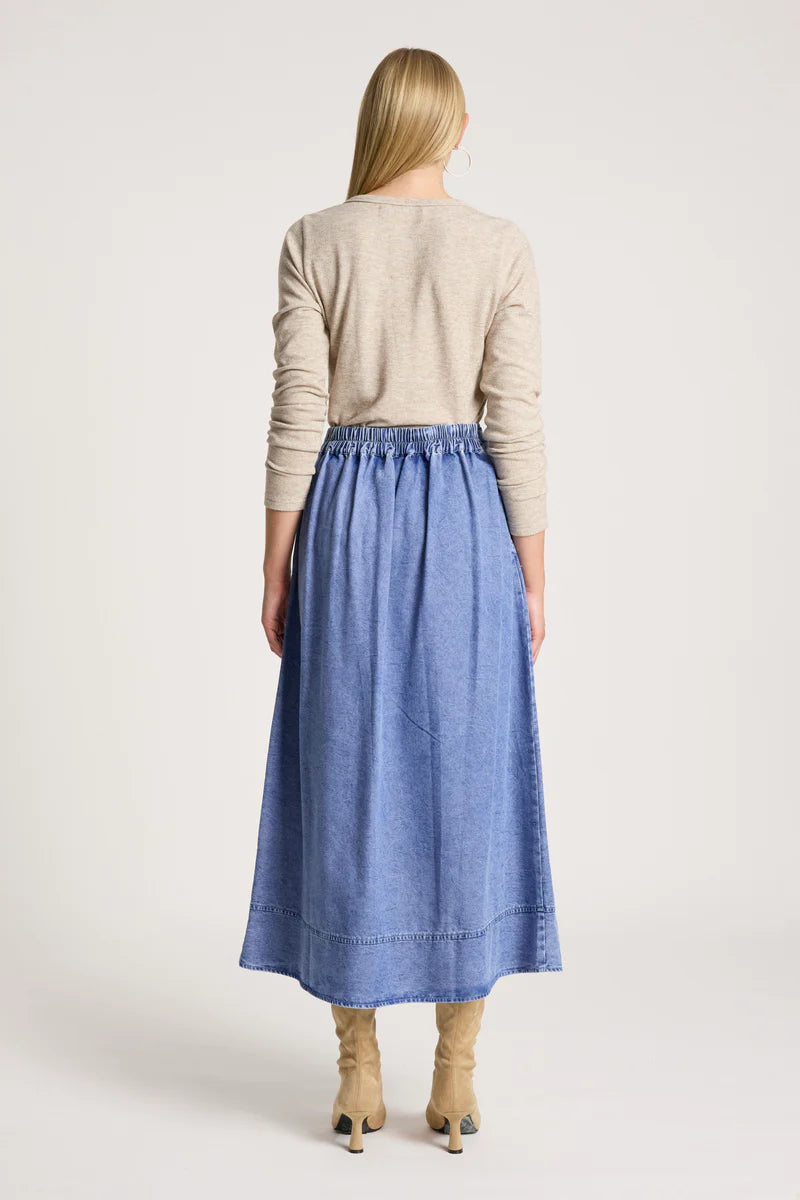 Bodhi Denim Skirt - Denim