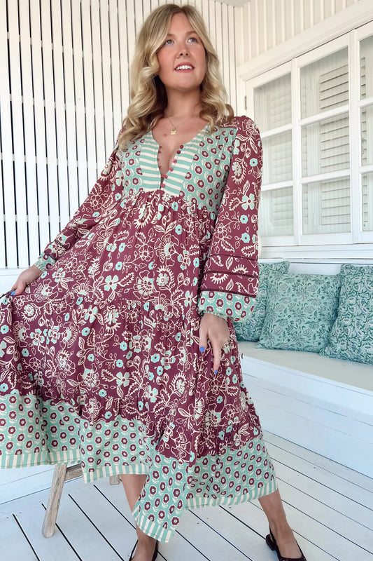 Eve Midi Dress - Athena
