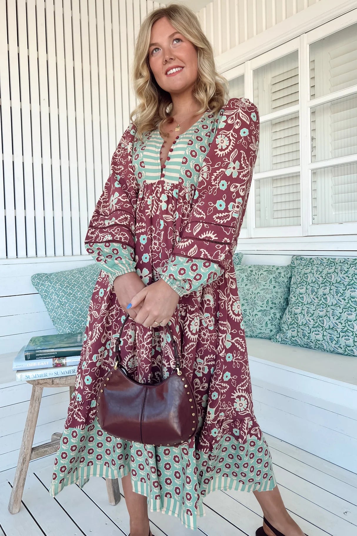 Eve Midi Dress - Athena