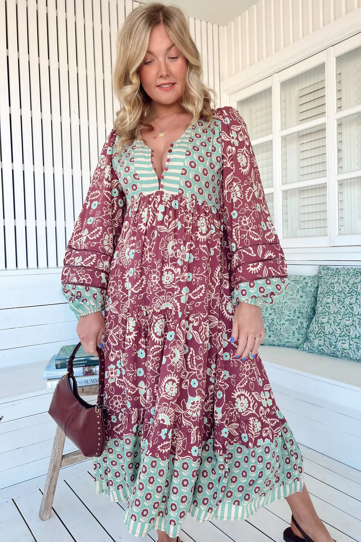 Eve Midi Dress - Athena