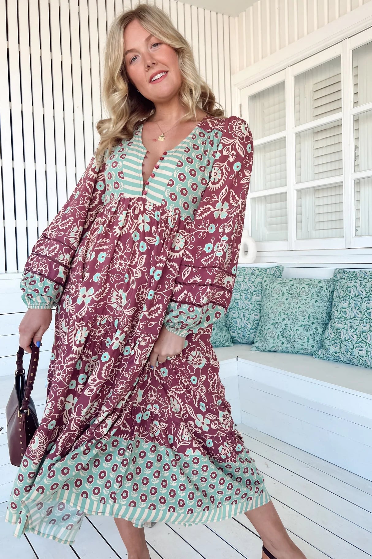 Eve Midi Dress - Athena