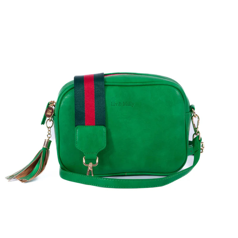 Sally Bag Green by Liv and Milly at Hey Layla Boutique
