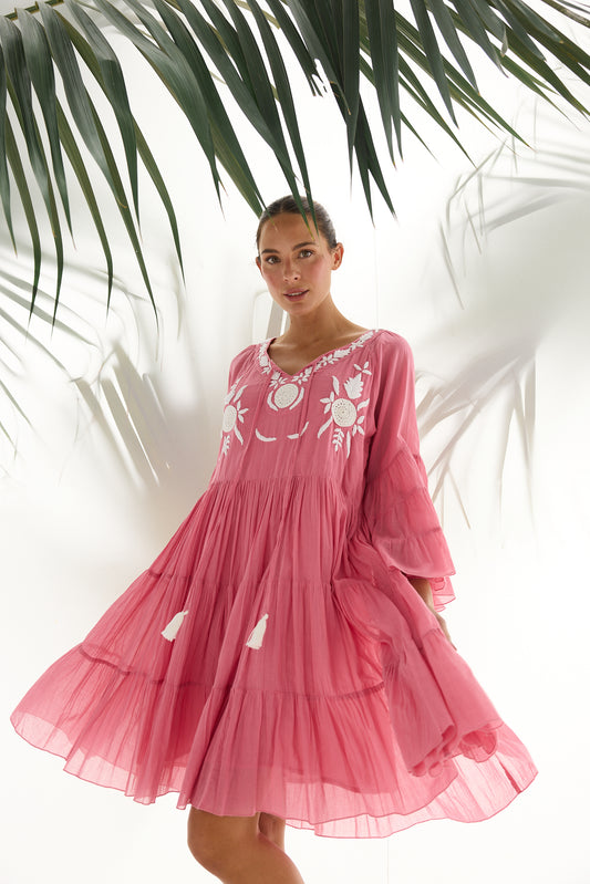 Jamaica Dress - Cosmo Pink